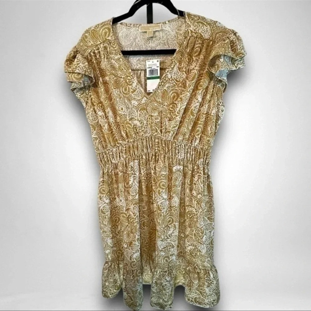 Women’s Michael Kors Stretchy Knit Summer Dress - Size L - NWT - Retail $140 - Picture 5 of 5